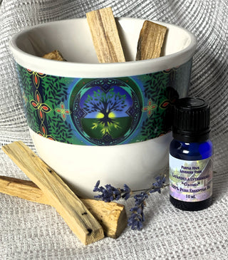 Palo Santo and Lavender Oil Aromatherapy Set