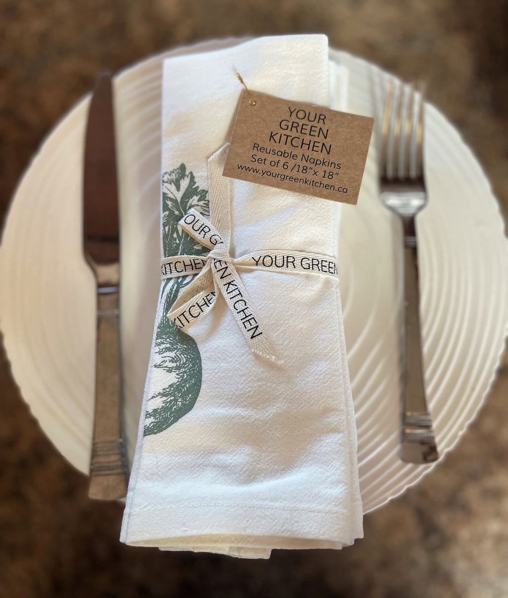 Kitchen Napkins - Set Of 6