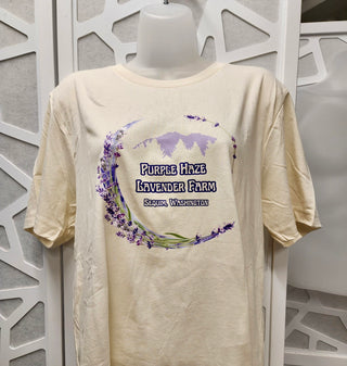 Crew Neck PH MTN Shirt in Creme
