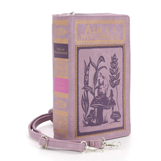 Alice in Wonderland Book Bag in Vinyl