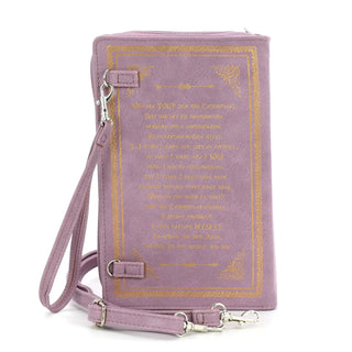Alice in Wonderland Book Bag in Vinyl