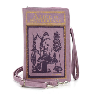 Alice in Wonderland Book Bag in Vinyl