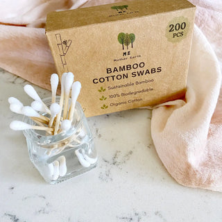 Bamboo Cotton Swabs