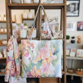 Floral Canvas Shoulder Bags