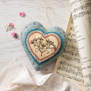 Embroidered Heart Felt Craft Kit