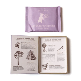 Organic Criollo Lavender Chocolate Bar