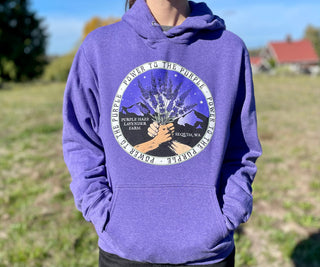 Power to the Purple Hoodie- NEW!