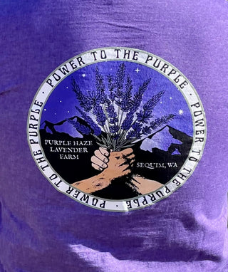 Power to the Purple Shirt- NEW!