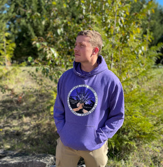 Power to the Purple Hoodie- NEW!