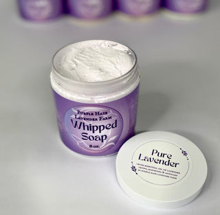 Lavender Whipped Soap- NEW!