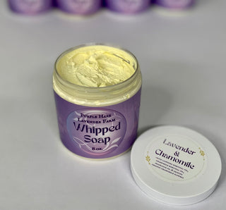 Lavender Whipped Soap- NEW!