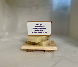 Lavender Flower Soap Guest Bars- NEW!