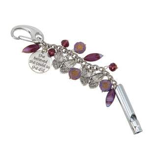 Purse/Backpack Charms with Whistle by NoMonet