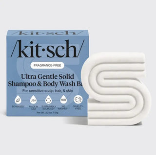 Ultra-Gentle Shampoo and Conditioner Bars by Kitsch