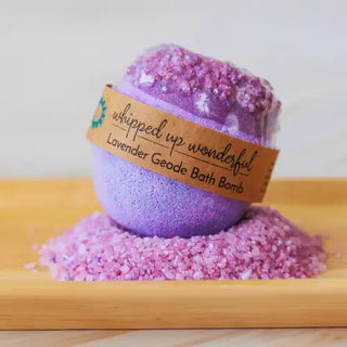 Lavender Geode Bath Bomb