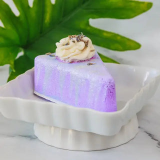 Lavender Tea Cake Bath Bomb