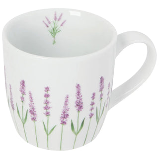 Porcelain Lavender Coffee/Tea Mug