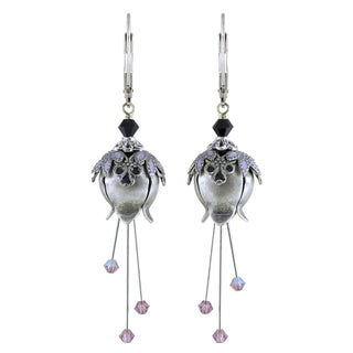 Lily of the Valley Flower Fairy Earrings by No Monet