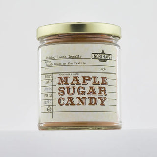 Maple Sugar Candy Book Candle- Little House Series