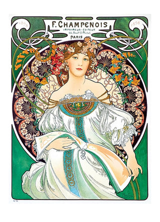 Alphonse Mucha Boxed Greeting Card Set