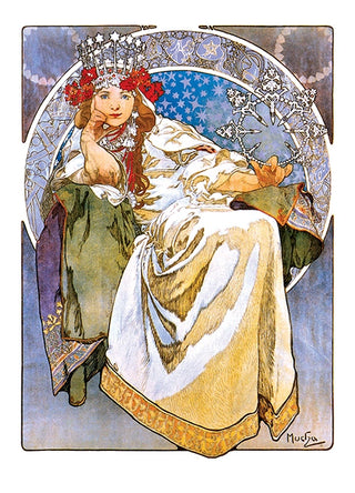 Alphonse Mucha Boxed Greeting Card Set