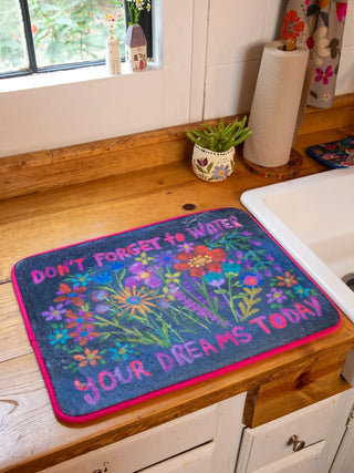 Reversible Dish Drying Mat