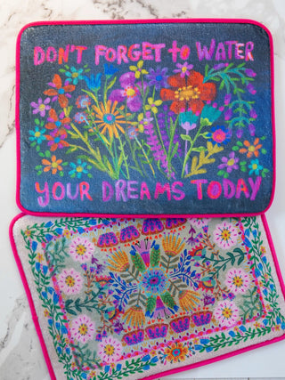 Reversible Dish Drying Mat