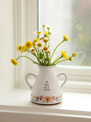 Ceramic Bud Vase- You Are So Loved