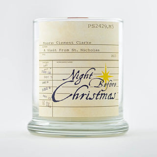 Night Before Christmas Candle