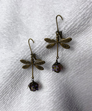 Dragonfly Daze Fairyland Earrings by NoMonet