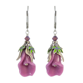 Peaceful Flower Earrings by NoMonet
