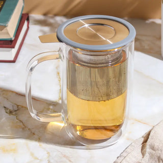 The Perfect Tea Mug with Infuser and Lid