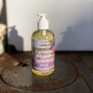 Lavender & Lemon Liquid Soap- NEW!