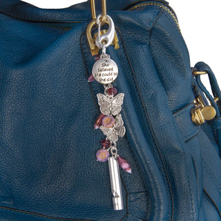 Purse/Backpack Charms with Whistle by NoMonet