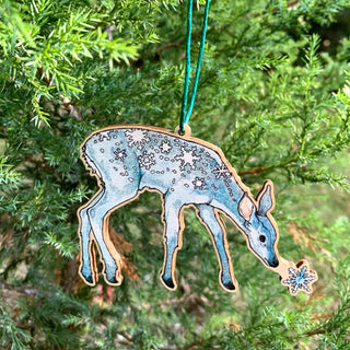 Woodland Tree Ornaments by Sarah Draws Things