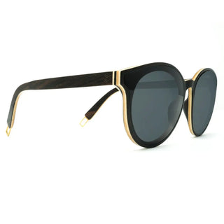 Hollywood Ebony Wood Sunglasses by SLYK Shades