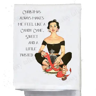 Christmas Kitchen Towels by Sassy Talkin