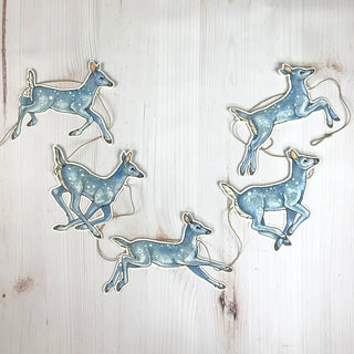 Starry Deer Garland by Sarah Draws Things