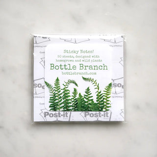 Botanical Sticky Notes by Bottle Branch