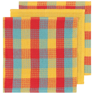 Cheery Waffle Weave Dish Cloths