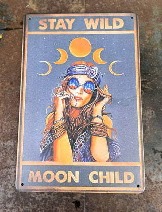 Vintage-style Tin Signs
