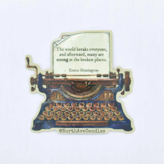 Typewriter Stickers & Such by North Ave Co.