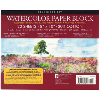 Watercolor Paper Block