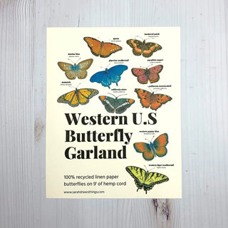 Western U.S. Native Butterfly Garland
