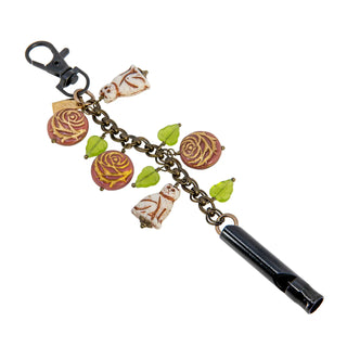 Purse/Backpack Charms with Whistle by NoMonet