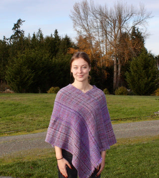 Handwoven (flat-front) Poncho