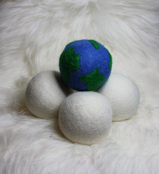 Eco Dryer Balls 4 Pack "No Planet B" by Friendsheep