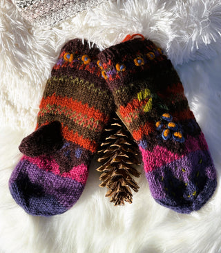 Handmade Wool Mittens & Handwarmers