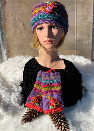 Lassen Hat and Handwarmer Set- SALE!