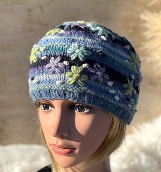 Skylar Hat and Handwarmer Set